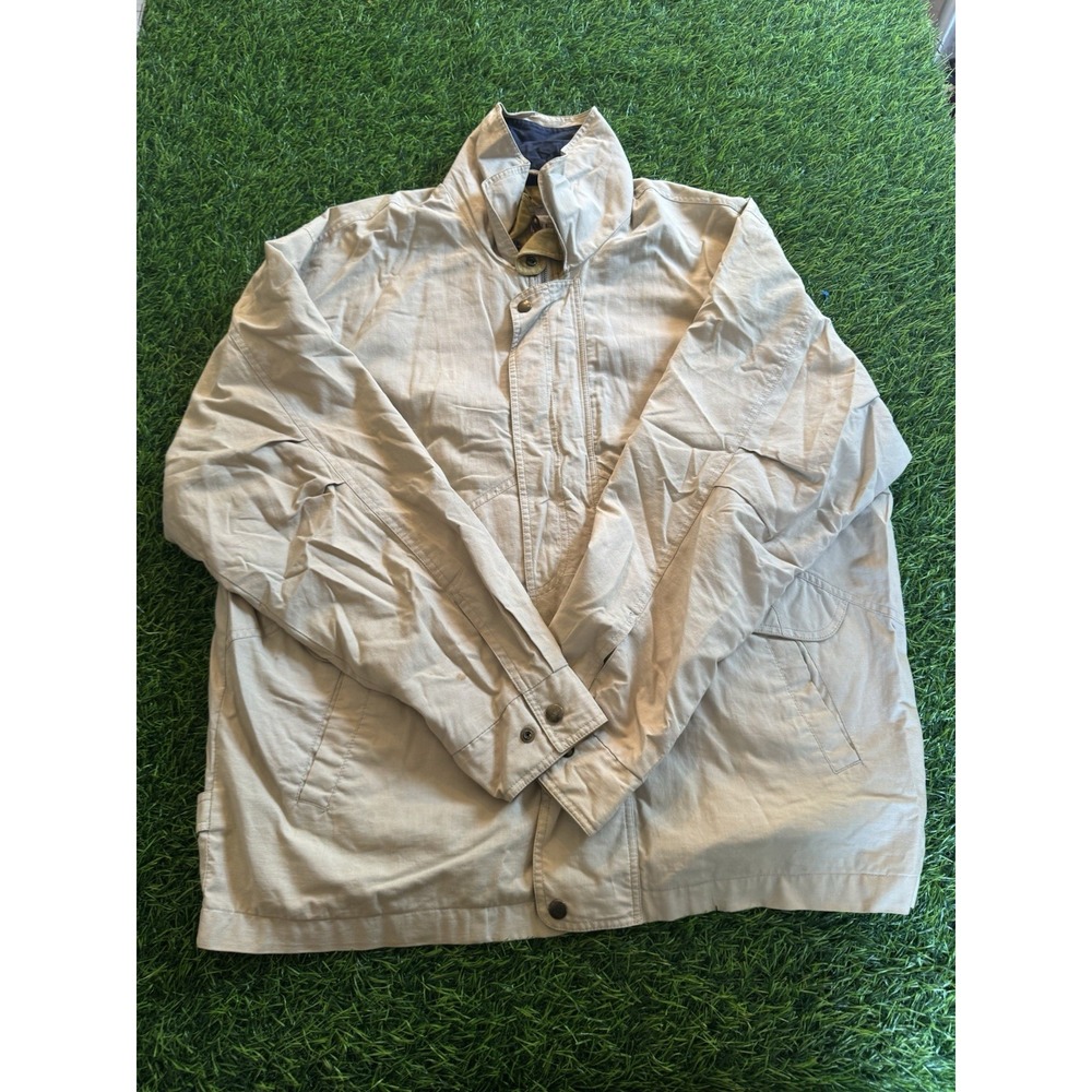 Vintage Mountain Express Brown Zip Jacket Mens Size M Lightweight India